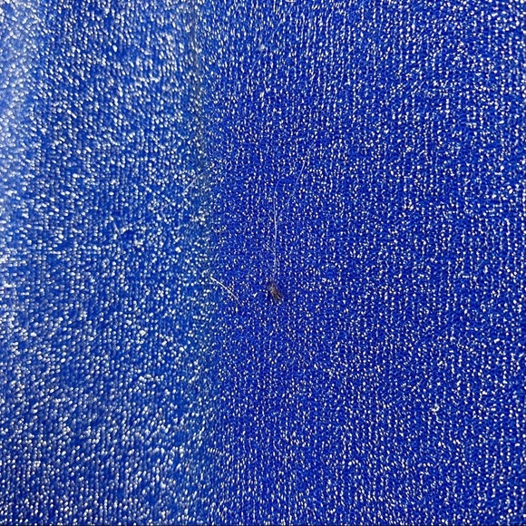 BEBE‎ Blue Turtleneck Sleeveless Racerback Dress PS - Picture 6 of 13